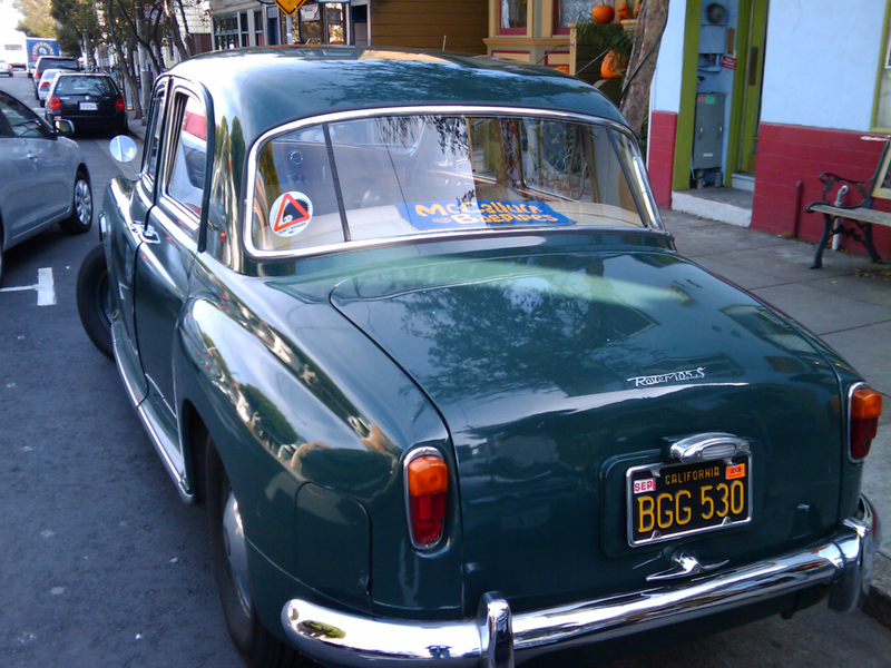 Illustration for article titled DOTS-O-Rama Sunday, San Francisco Edition: Rover 105S, With Bonus Gulf Oil Beetle